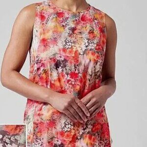 Athleta XL Zephyr refined tank in Renewed Bloom